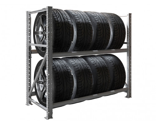 Стеллаж MS Pro 1200/1353x606 стационарный для хранения 8 шин Стеллаж MS Pro 1200/1353x606 стационарный для хранения 8 шин